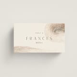 "gentleness" - Place Cards in Sand by Sumak Studio - Front with Free Guest Printing