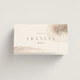 "gentleness" - Place Cards in Sand by Sumak Studio - Folded with Free Guest Printing