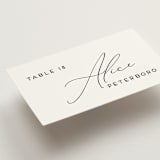 "the script" - Place Cards in Tuxedo by Genna Blackburn - Detail