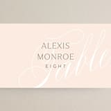 "Classic Lux" - Place Cards in Blush by Stacey Day - Detail