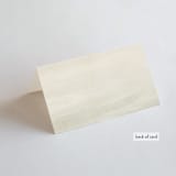 "desert dream" - Place Cards in Sand by Maja Cunningham - Folded Back of Card