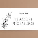 "Quintessential" - Place Cards in Cotton by Everett Paper Goods - Detail