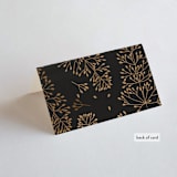 "Dashing" - Place Cards in Pearl by Benita Crandall - Folded Back of Card