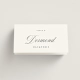 "scamorza" - Place Cards in Pearl by chocomocacino - Folded with Free Guest Printing