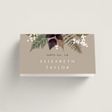 "Autumnal" - Place Cards in Natural by Alethea and Ruth - Folded with Free Guest Printing