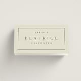 "Warm affection" - Place Cards in Ivory by Stacey Meacham - Folded with Free Guest Printing