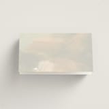 "Daybreak" - Place Cards in Dove by Olivia Kanaley Inman - Blank front