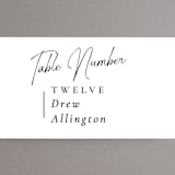 "Opera" - Place Cards in Tuxedo by Jackie Mangiolino - Detail