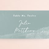 "Seaside" - Place Cards in Seaglass by Rebecca Durflinger - Detail