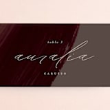 "Garnet" - Place Cards in Walnut by Olivia Kanaley Inman - Detail