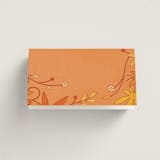"Fall in Love" - Place Cards in Autumn by Morgan Ramberg - Folded Back of Card