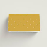 "Ink scribble" - Place Cards in Honey by Adelyn T. - Folded Back of Card