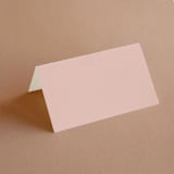 "Modern Squares" - Place Cards in Flamingo by FRANI - Blank front