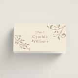 "Disney Storybook" - Place Cards in Autumn by Morgan Ramberg - Folded with Free Guest Printing
