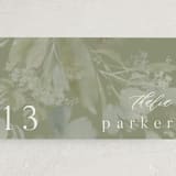 "Spring Dash" - Place Cards in Pewter by Grace Kreinbrink - Detail