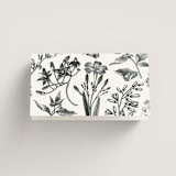 "SoHo" - Place Cards in Silk by Kelly Schmidt - Folded Back of Card