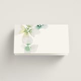 "Whispered" - Place Cards in Springtime by Design Lotus - Blank front