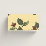 "Enchanted Rose from Disney's Beauty & The Beast" - Place Cards in Mimosa by Leah Bisch - Folded Back of Card