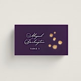 "Disney's Tangled Lanterns" - Place Cards in Twilight by Simona Camp - Front with Free Guest Printing