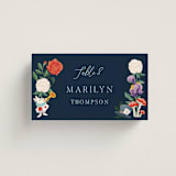 "Disney's Alice In Wonderland Garden Tea Party" - Place Cards in Evening by Elly - Front with Free Guest Printing