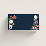 "Disney's Alice In Wonderland Garden Tea Party" - Place Cards in Evening by Elly - Blank front