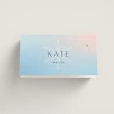 "Disney's Frozen True Love" - Place Cards in Frozen by Lori Wemple - Folded with Free Guest Printing