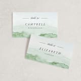 "mountain wedding" - Place Cards in Summer by Anastasia Makarova - Front with Free Guest Printing