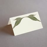 "1081" - Place Cards in Blush by GeekInk Design - Blank front