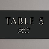 "Entwine" - Place Cards in Matchbook by Christie Garcia - Detail