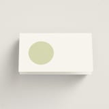 "News!" - Place Cards in Kiwi by Claudia Orengo - Blank front