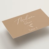 "Belle Rose" - Place Cards in Buttercream by Claudia Orengo - Detail