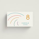 "rainbow 2.0" - Place Cards in Light Hearted by Deborah Chou - Front with Free Guest Printing