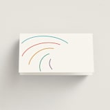 "rainbow 2.0" - Place Cards in Light Hearted by Deborah Chou - Blank front