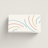 "rainbow 2.0" - Place Cards in Light Hearted by Deborah Chou - Folded Back of Card