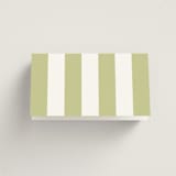 "West Coast Toile" - Place Cards in Palm by Jenna Holcomb - Folded Back of Card