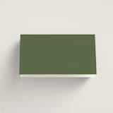 "Racquet" - Place Cards in Fern by Megan Davis - Folded Back of Card