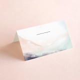 "One Path" - Place Cards in Beach by Pixel and Hank - Blank front