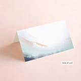 "One Path" - Place Cards in Beach by Pixel and Hank - Folded Back of Card