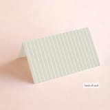 "Everything Love" - Place Cards in Ebony by Louise Kay - Folded Back of Card