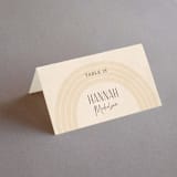 "Chuppah Arch" - Place Cards in Desert Sun by Laura Bolter - Folded with Free Guest Printing