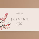 "Blossoms of Love" - Place Cards in Champagne by frau brandt - Detail