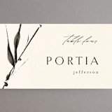 "Bambusa" - Place Cards in Almond by Anastasia Makarova - Detail