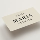 "Milagro" - Place Cards in Ivory by Ani Somi - Detail