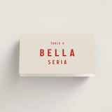 "Coyota" - Place Cards in Sierra by Ani Somi - Folded with Free Guest Printing