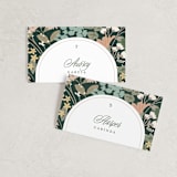 "Garden at Blue Hill" - Place Cards in Meadow by Jennifer Wick - Front with Free Guest Printing