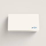 "Positano" - Place Cards in Cerulean by Tamara Hilje - Blank Front