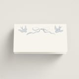 "Birds of Paradise" - Place Cards in Cloud by Helena Vitto - Blank Front