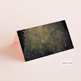 "Starry, Starry Night" - Place Cards in Shadow by Elly - Folded Back of Card