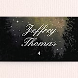 "Starry, Starry Night" - Place Cards in Shadow by Elly - Detail