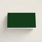 "Bountiful" - Place Cards in Verde by Paper Sun Studio - Folded Back of Card